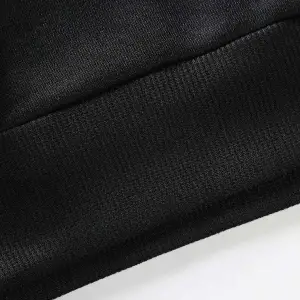 Manfinity Sporsity Letter Graphic Sweatshirt Siyah