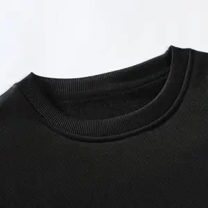 Manfinity Sporsity Letter Graphic Sweatshirt Siyah