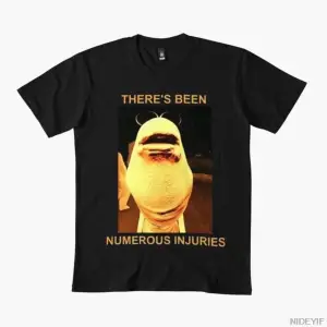 Marcus the Worm Çok sayıda yaralanma var Erkekler Kadınlar için Tişört %100 Pamuklu Tişörtler