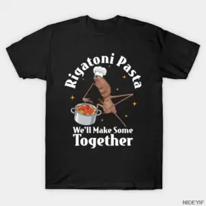 Marcus The Worm Rigatoni Makarna T-shirt Erkekler Kadınlar Için % 100% Pamuk T Shirt Kısa Kol