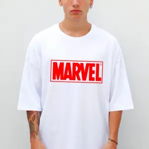 Marvel Logo Oversize T-Shirt
