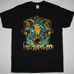 MASTODON HORNED COSMOS NEW BLACK T-SHIRT ÖN BASKILI