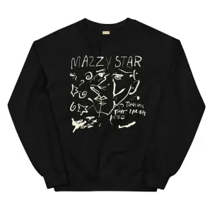 Mazzy Star Sweatshirt Beyaz