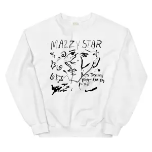 Mazzy Star Sweatshirt Beyaz