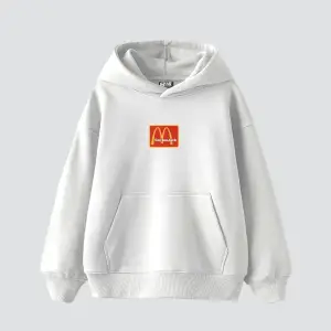 Mc. Cactus Jack Baskılı Oversize Unisex Premium Beyaz