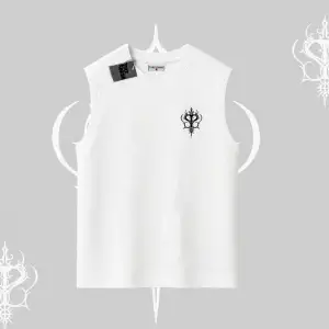 Meditasyon Yapan Kedi Baskılı Kolsuz Tshirt