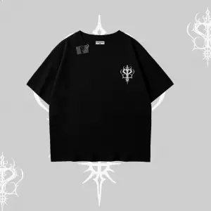 Meditasyon Yapan Kedi Baskılı Oversize Tshirt