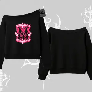 Meow Yazılı Kedi Portre Baskılı Kapşonlu Crop Sweatshirt