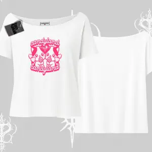 Meow Yazılı Kedi Portre Baskılı Oversize Tshirt