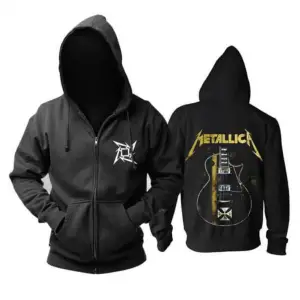 Metallica Hoodie Kapşonlu Fermuarlı Sweat 14051
