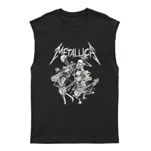 Metallica Kesik Kol Tişört Kolsuz T-shirt Bkt5634