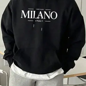 Miano Olait Milano İtalya Baskılar Temel Giysiler Sokak Giyimi Çift Polar Günlük Giyim Sokak