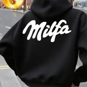 Milfa Mor Sanat Mektup Baskılar Hoodie Kadın Rahat Gevşek Kazak Rahat Yumuşak Kazak Kış Polar