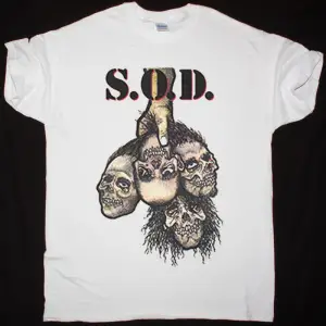 MINOR THREAT SHEEP NEW WHITE T SHIRT ÖN BASKILI