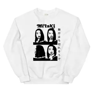 Mitski Sweatshirt Beyaz