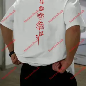 Model 3173 Erkek Yazlık Yuvarlak Yaka Kısa Kollu Günlük Tişört, Yaz