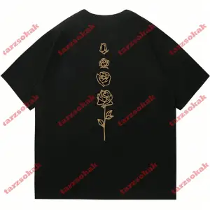 Model 3173 Erkek Yazlık Yuvarlak Yaka Kısa Kollu Günlük Tişört, Yaz