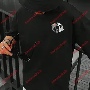 Model 3175 Erkek Yazlık Yuvarlak Yaka Kısa Kollu Günlük Tişört, Yaz