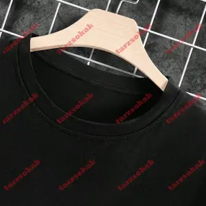 Model 3175 Erkek Yazlık Yuvarlak Yaka Kısa Kollu Günlük Tişört, Yaz