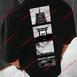 Model 3185 Erkek Yazlık Yuvarlak Yaka Kısa Kollu Günlük Tişört, Yaz