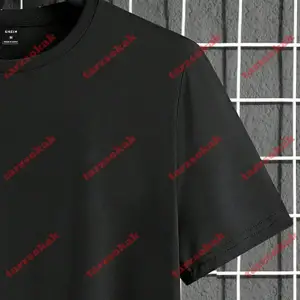 Model 3187 Erkek Yazlık Yuvarlak Yaka Kısa Kollu Günlük Tişört, Yaz