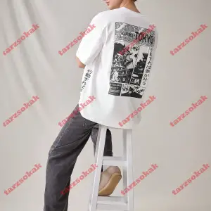 Model 3189 Erkek Yazlık Yuvarlak Yaka Kısa Kollu Günlük Tişört, Yaz