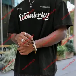 Model 3200 Erkek Yazlık Yuvarlak Yaka Kısa Kollu Günlük Tişört, Yaz