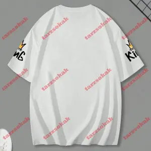 Model 3203 Erkek Yazlık Yuvarlak Yaka Kısa Kollu Günlük Tişört, Yaz