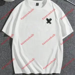 Model 3207 Erkek Yazlık Yuvarlak Yaka Kısa Kollu Günlük Tişört, Yaz