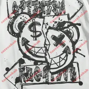 Model 3207 Erkek Yazlık Yuvarlak Yaka Kısa Kollu Günlük Tişört, Yaz