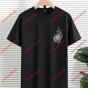 Model 3208 Erkek Yazlık Yuvarlak Yaka Kısa Kollu Günlük Tişört, Yaz