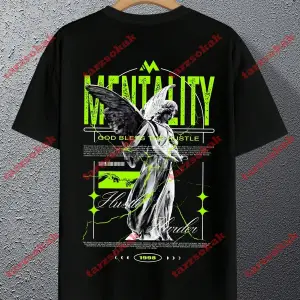 Model 3210 Erkek Yazlık Yuvarlak Yaka Kısa Kollu Günlük Tişört, Yaz