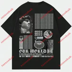 Model 3211 Erkek Yazlık Yuvarlak Yaka Kısa Kollu Günlük Tişört, Yaz