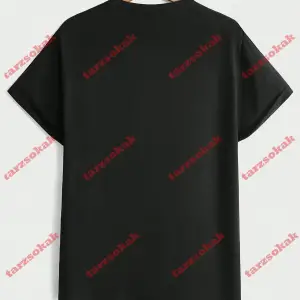 Model 3213 Erkek Yazlık Yuvarlak Yaka Kısa Kollu Günlük Tişört, Yaz