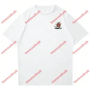 Model 3215 Erkek Yazlık Yuvarlak Yaka Kısa Kollu Günlük Tişört, Yaz