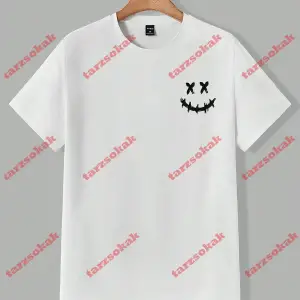 Model 3220 Erkek Yazlık Yuvarlak Yaka Kısa Kollu Günlük Tişört, Yaz