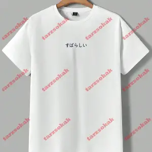 Model 3225 Erkek Yazlık Yuvarlak Yaka Kısa Kollu Günlük Tişört, Yaz