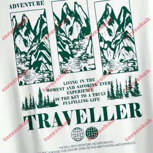 Model 3226 Erkek Yazlık Yuvarlak Yaka Kısa Kollu Günlük Tişört, Yaz