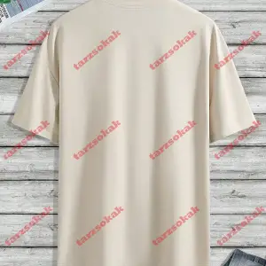 Model 3227 Erkek Yazlık Yuvarlak Yaka Kısa Kollu Günlük Tişört, Yaz