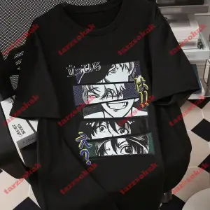 Model 3231 Erkek Yazlık Yuvarlak Yaka Kısa Kollu Günlük Tişört, Yaz