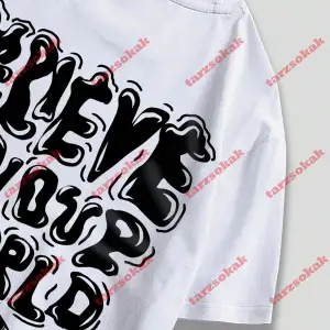 Model 3237 Erkek Yazlık Yuvarlak Yaka Kısa Kollu Günlük Tişört, Yaz