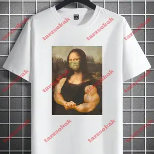 Model 3239 Erkek Yazlık Yuvarlak Yaka Kısa Kollu Günlük Tişört, Yaz