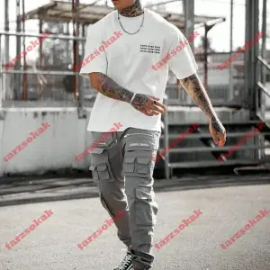 Model 3242 Erkek Yazlık Yuvarlak Yaka Kısa Kollu Günlük Tişört, Yaz