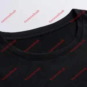 Model 3244 Erkek Yazlık Yuvarlak Yaka Kısa Kollu Günlük Tişört, Yaz