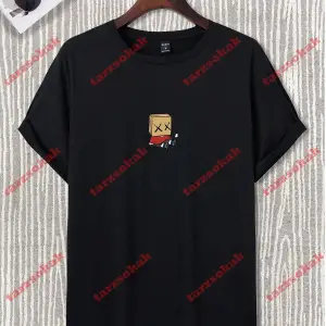 Model 3253 Erkek Yazlık Yuvarlak Yaka Kısa Kollu Günlük Tişört, Yaz