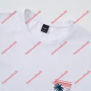 Model 3253 Erkek Yazlık Yuvarlak Yaka Kısa Kollu Günlük Tişört, Yaz