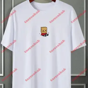 Model 3253 Erkek Yazlık Yuvarlak Yaka Kısa Kollu Günlük Tişört, Yaz