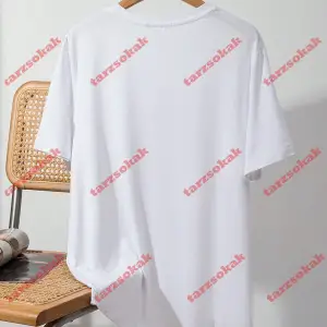 Model 3273 Erkek Yazlık Yuvarlak Yaka Kısa Kollu Günlük Tişört, Yaz