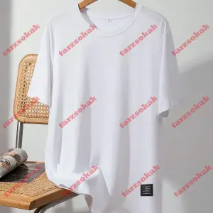 Model 3273 Erkek Yazlık Yuvarlak Yaka Kısa Kollu Günlük Tişört, Yaz