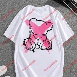 Model 3275 Erkek Yazlık Yuvarlak Yaka Kısa Kollu Günlük Tişört, Yaz